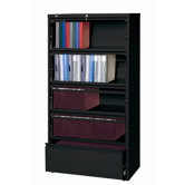 Hirsh HL8000 Series 36" Wide Commercial Lateral Files 5 Drawer