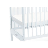 Organic Fitted Crib Sheet in White