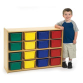 Value Line 16 Cubbie Storage with Trays