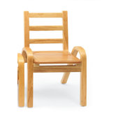 13" Wood Classroom Stacking Chair