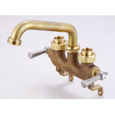Laundry Faucet with 3.5" Centers and Offset Legs