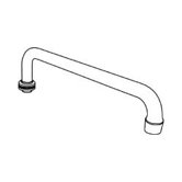 12" Swivel Tube Spout With Aerator