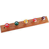 Novelty Items Oak Coat Rack