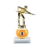 Novelty Items Nine - Ball Trophy