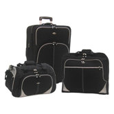 Santana 3 Piece Travel Set in Black