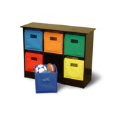 6 Bin Storage Cabinet