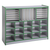 Multi-Section Laminate Storage Unit