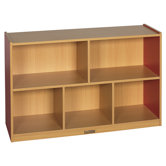 Colorful Essentials Storage Cabinets - 5 Compartment - 30" High