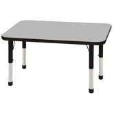 24" x 48" Rectangular Adjustable Activity Table