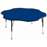 60" Flower Adjustable Activity Table