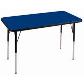 24" x 36" Rectangular Adjustable Activity Table