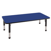 30" x 60" Rectangular Adjustable Activity Table