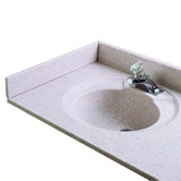 19" Right Hand Silkstone Sidesplash
