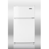 33.5" x 18.75" Refrigerator Freezer in White