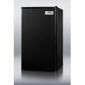 35.5" x 18.75" Refrigerator Freezer in Black