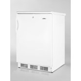 Refrigerator with Wire Shelf Type in White