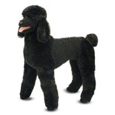 Standard Poodle Plush Stuffed Animal