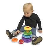 Plush Rainbow Stacker