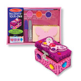 Decorate-Your-Own Wooden Butterfly Chest