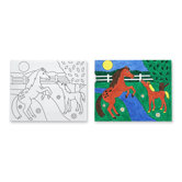 Horses Canvas Creations