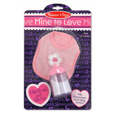 Milk Bottle and Bib Set