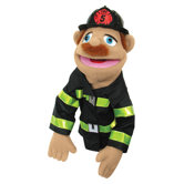 Firefighter Puppet