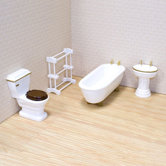 Dollhouse Bathroom Furniture