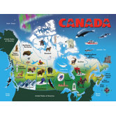 Canada Map Classic Puzzle
