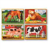 Farm in a Box Wooden Jigsaw Puzzle