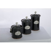 Artisans Domestic Ceramic Canister (Set of 3)
