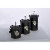 Artisans Domestic Ceramic Canister (Set of 3)