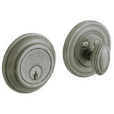 4.5" x 3.7" Traditional Deadbolt with Single Cylinder