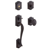 Bethpage Sectional Dummy Handle Set in Venetian Bronze