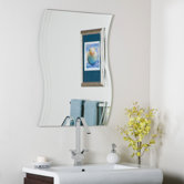 Frameless Surf Wall Mirror