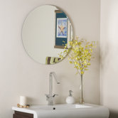 Frameless Liam Wall Mirror