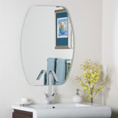 Frameless Freddie Wall Mirror