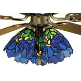 Tiffany Iris Fan Light Shade