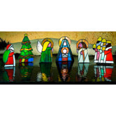 Christmas Candlesticks (Set of 2)