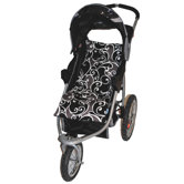 Plush Reversible Stroller Seat Lining