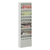 Medium Steel Display Pockets in Grey