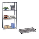Small Commercial Shelves Wire in Black