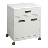 Steel Machine Stand with Drawer in Grey