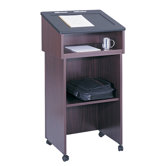 Stand - Up Lectern in Mahogany Set