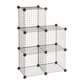 Wire Cubes in Black