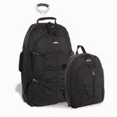 Hudson Rolling Backpack with Detachable Daypack