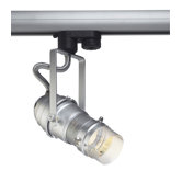 PAR Mesh Track Light with 1-Phase Adapter in Silver Grey