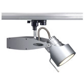 Navigator 70W Track Light for 3 Phase System in Silver Grey