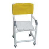 Standard Deluxe Shower Chair with Dual Use Soft Seat and Optional Accessories