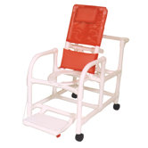 Echo Reclining Shower Chair with Footrest
