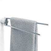 Duo Polished Towel Rail